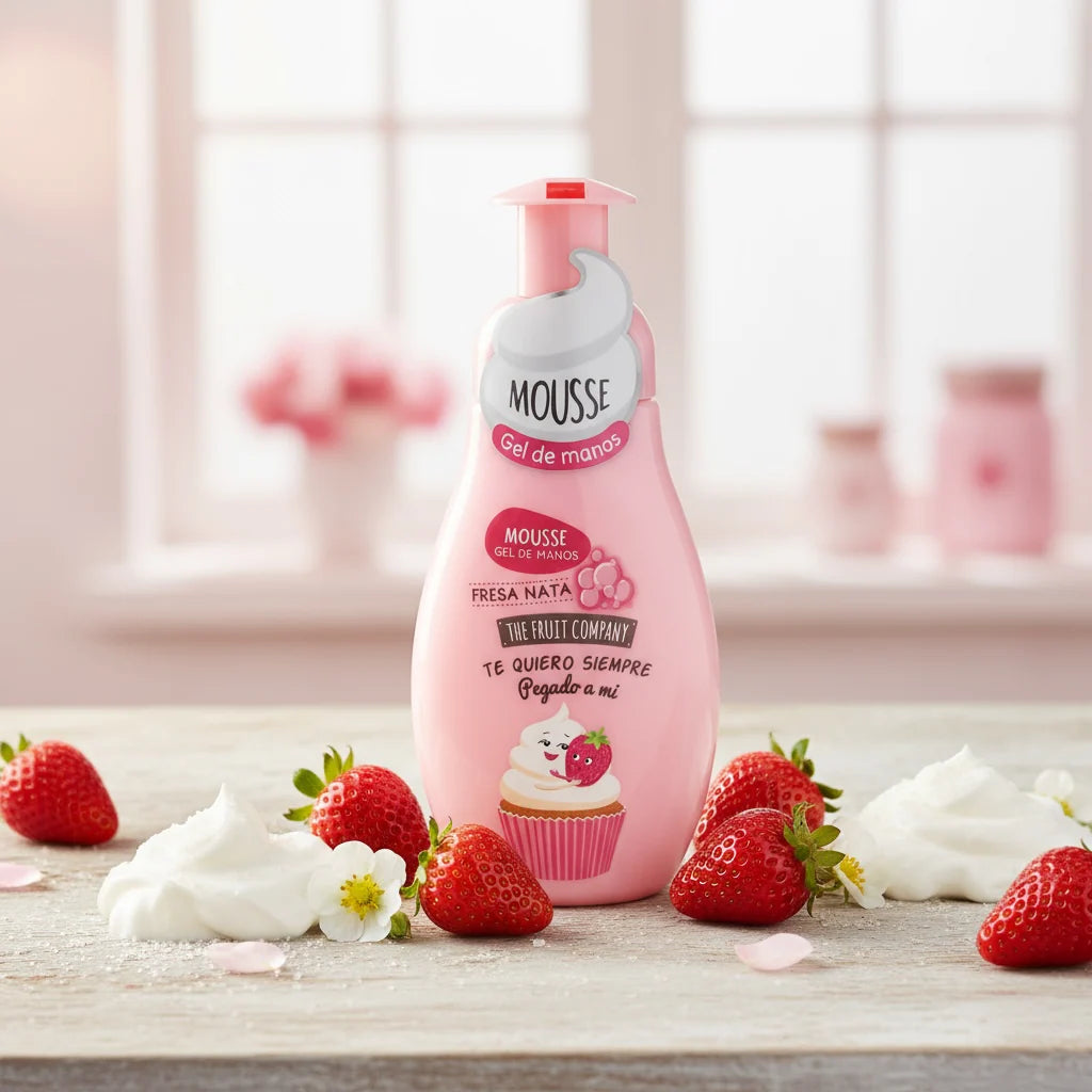 Savon Mousse Pour Les Mains Fraise Chantilly – The Fruit Company