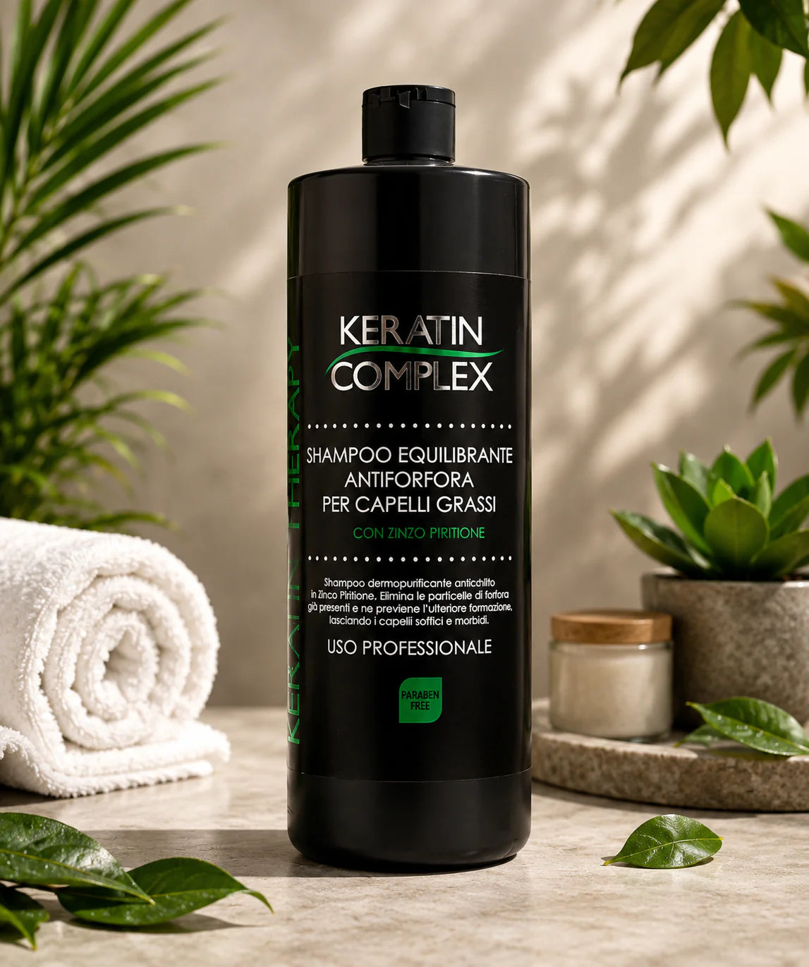 Shampoing Antipelliculaire et Cheveux Gras 1000ml - Retinol Complex pre co