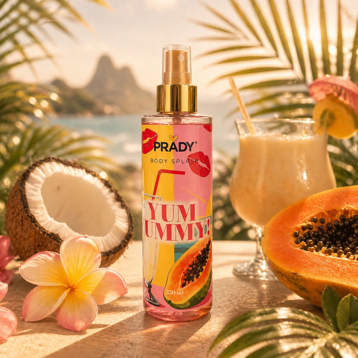 Brumes Corps et Cheveux Yum Yummy ! 250ml - Prady