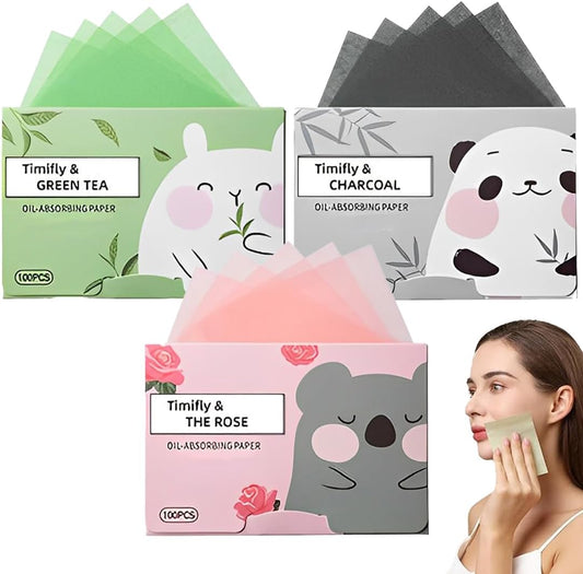 Papier absorbant pour le visage