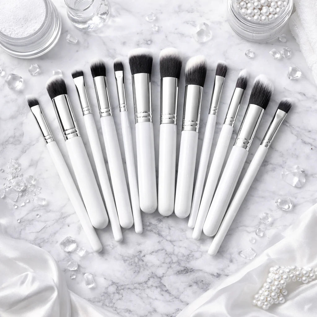 Kit de 10 Pinceaux Complet Teint & Yeux
