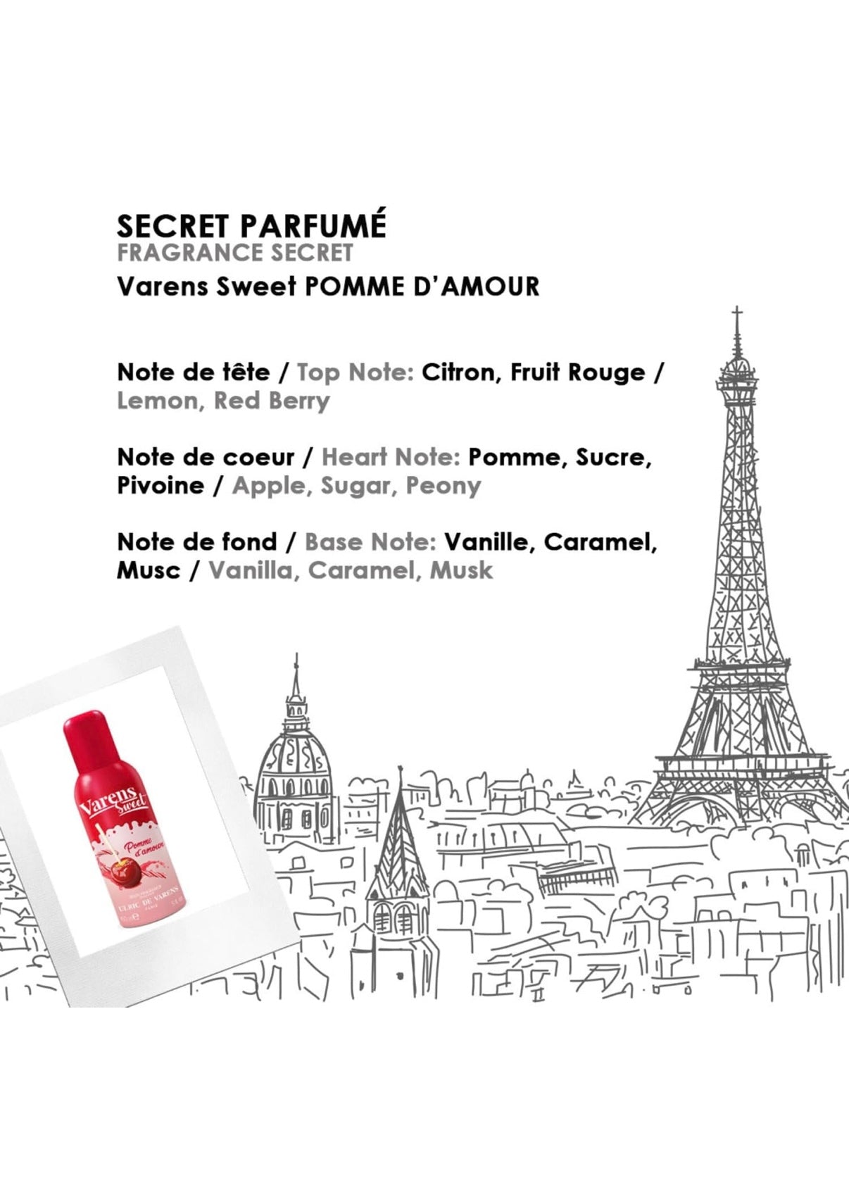 Parfum & Déodorant Femme 2-en-1 - Vaporisateur - Spray