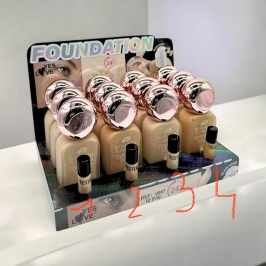 FOND DE TEINT BLOW HEAD FLAWLESS 24H