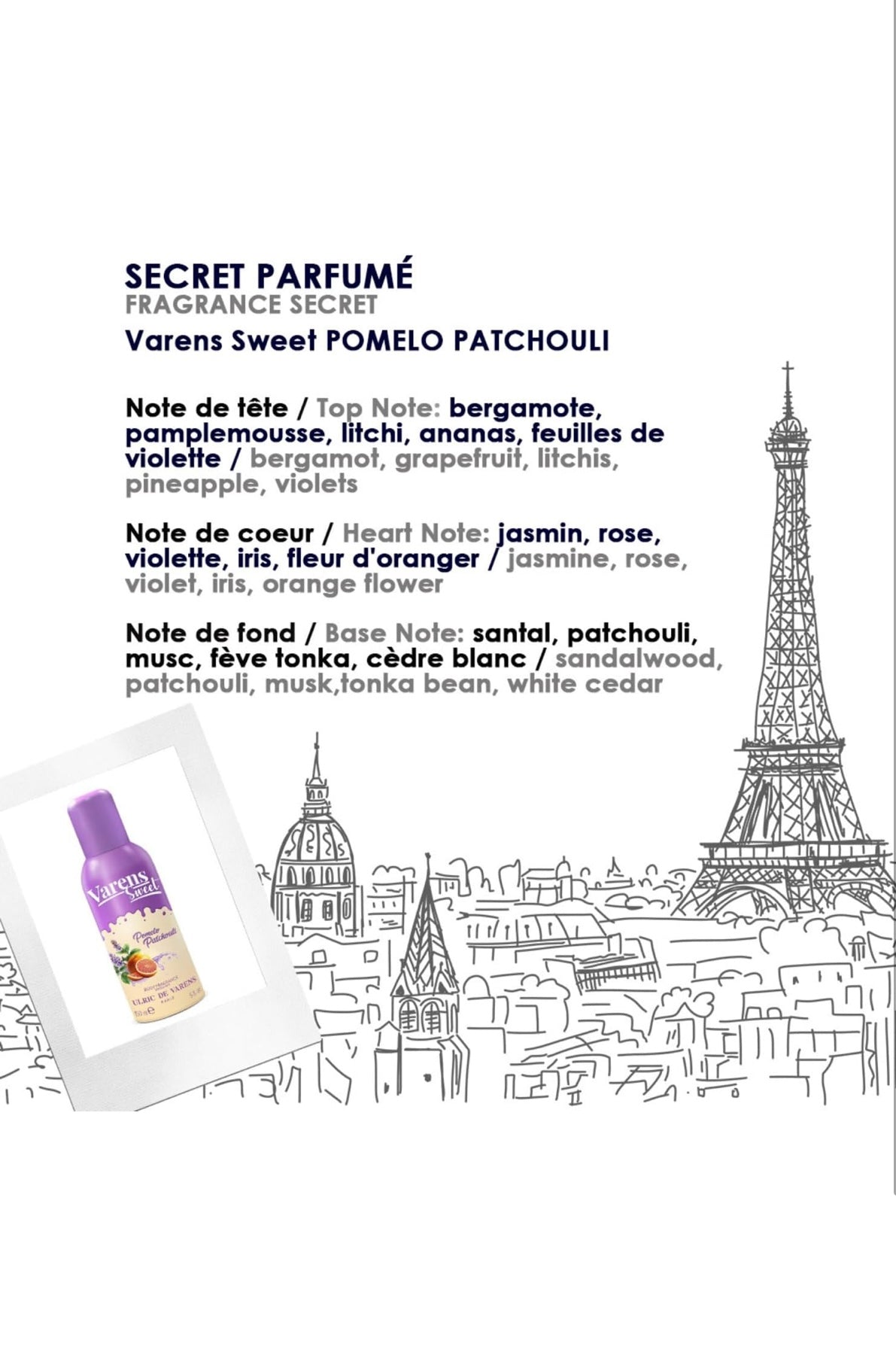 Parfum & Déodorant Femme 2-en-1 - Vaporisateur - Spray