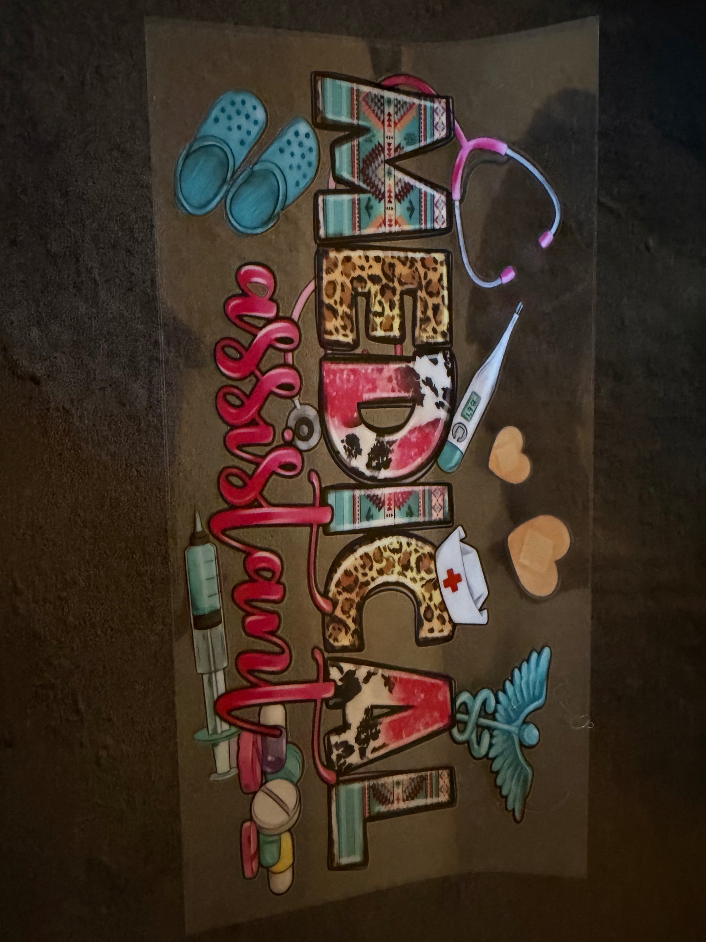 Motif pour le verre