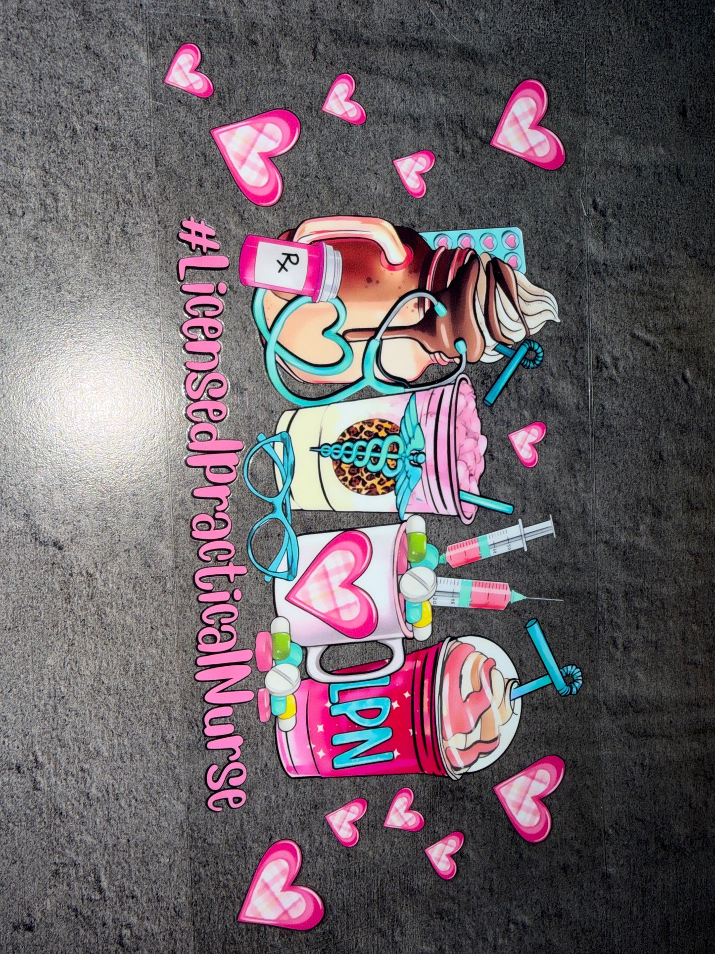 Motif pour le verre
