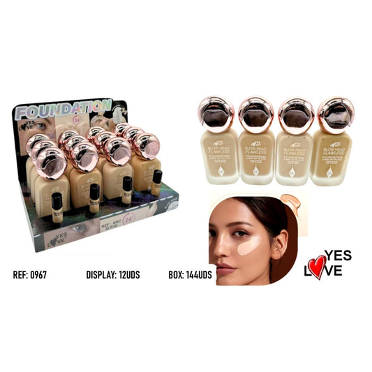 FOND DE TEINT BLOW HEAD FLAWLESS 24H