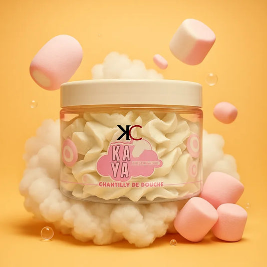 CHANTILLY DE DOUCHE "KAYA MARSHMALLOW" 100GRS