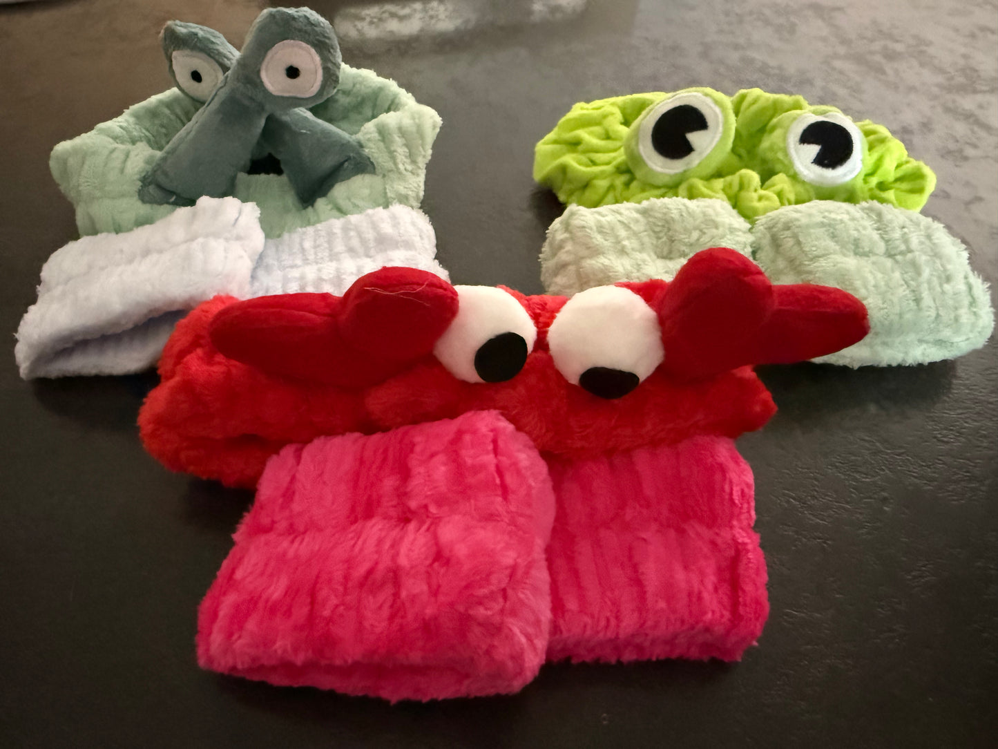 Bandeau et bracelet skincare Animaux