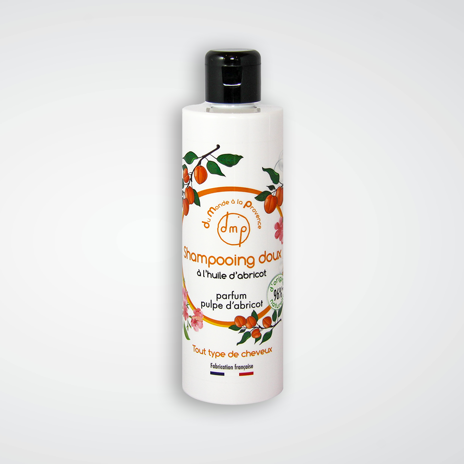 Shampooing doux parfum Pulpe d’Abricot – 250ml