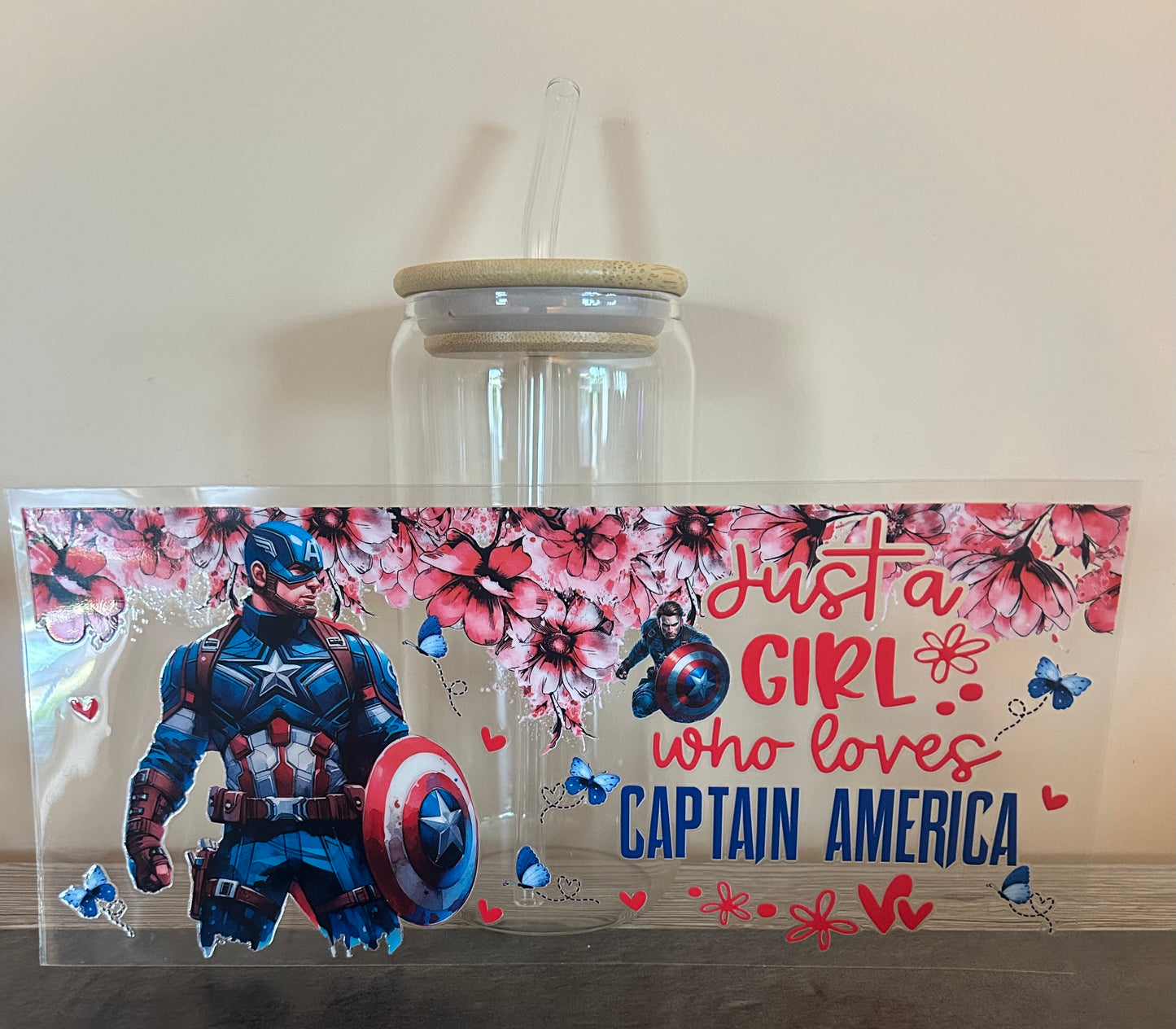 Verre CAPTAIN AMERICA