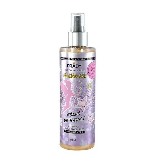 BRUME SCINTILLANTE CORPS ET CHEVEUX PRADY POUDRE DE FEE 250ML  SENTEUR POLVO DE HADAS