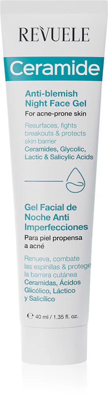 Gel anti-imperfections pour la nuit