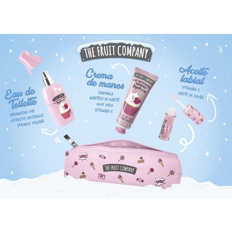 COFFRET 4 PIÈCES THE FRUIT COMPANY FRAISE CHANTILLY