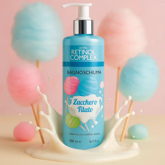 GEL DOUCHE LATTE BARBE À PAPA DE CHEZ RETINOL COMPLEX