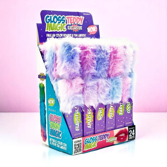 GLOSS TEDDY MAGIC D'DONNA  Couleur qui s'adapte au ph de vos lèvres