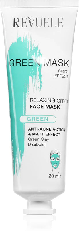 Masque Revuele Green Cryo Effect