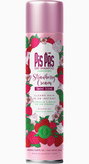 Shampooing Sec Brume de Fraise 200ml - Pis Pas