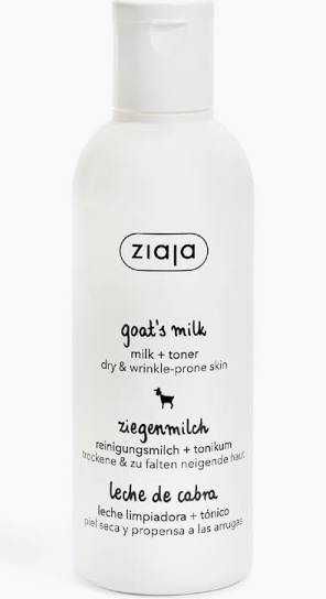 Lotion Démaquillante et Hydratante au Lait de Chèvre Ziaja