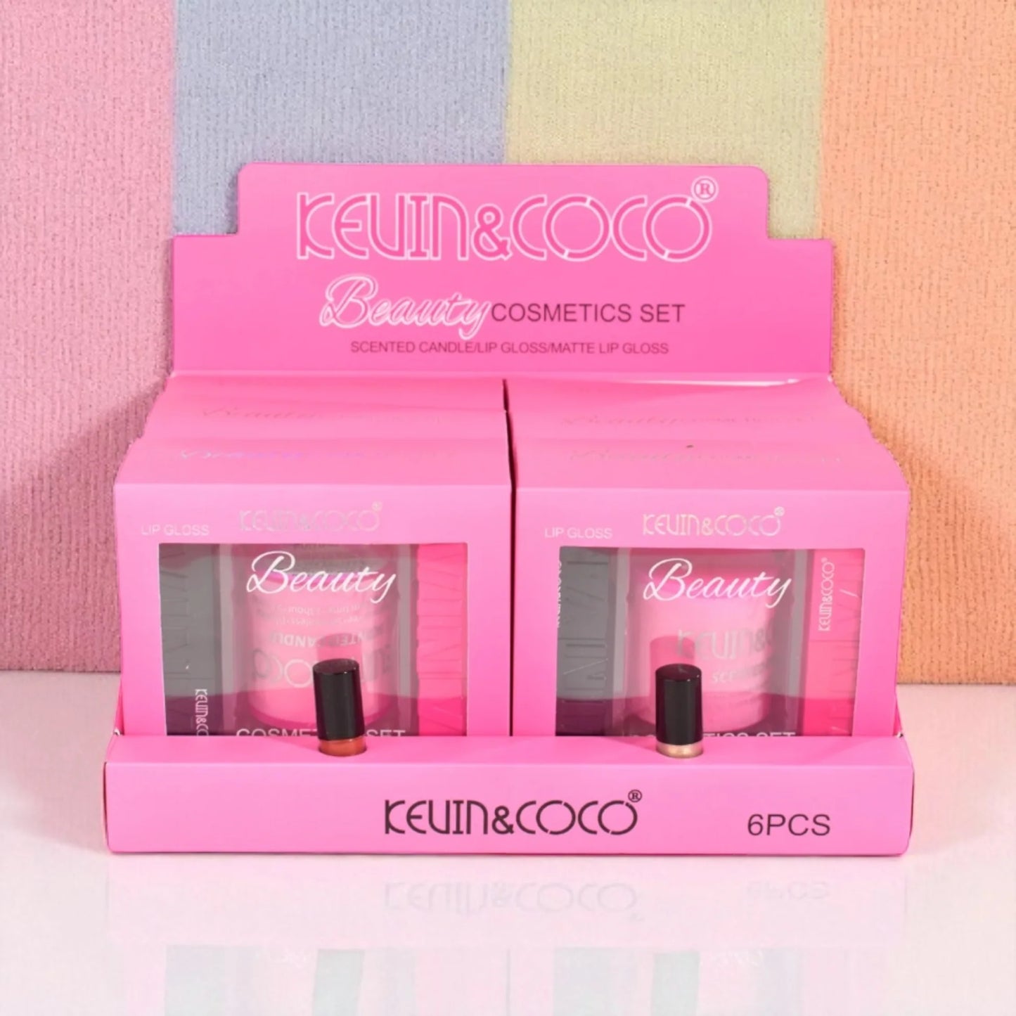 Set 3 Pièces - Gloss + Bougie - Kevin & Coco