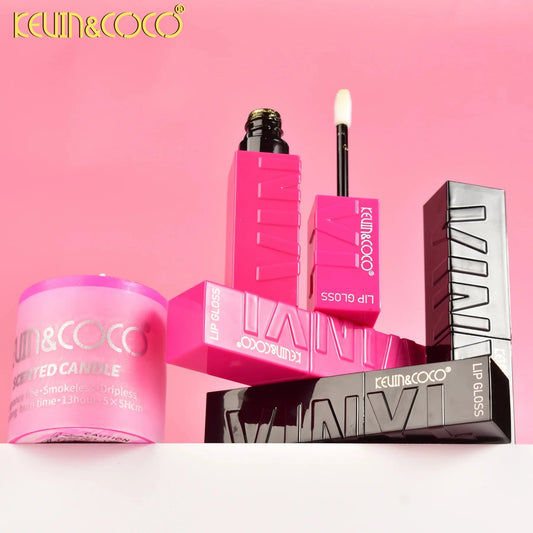 Set 3 Pièces - Gloss + Bougie - Kevin & Coco