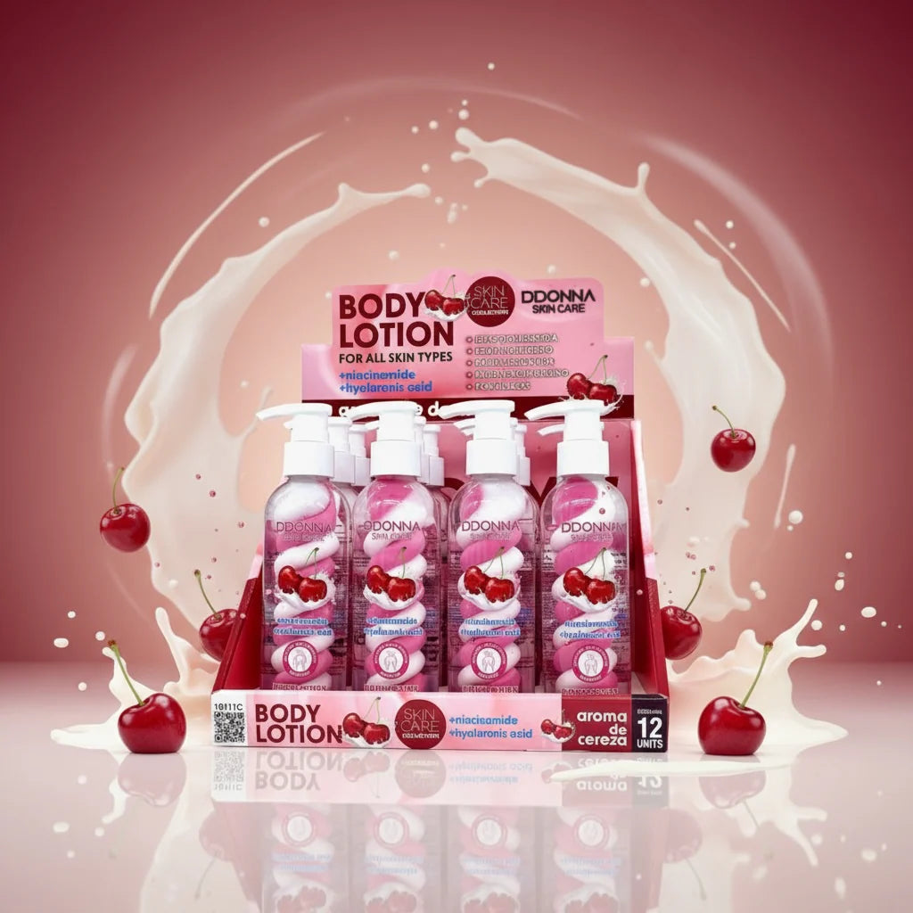 Body Lotion Intense Cerise Chantilly - D'donna skin care