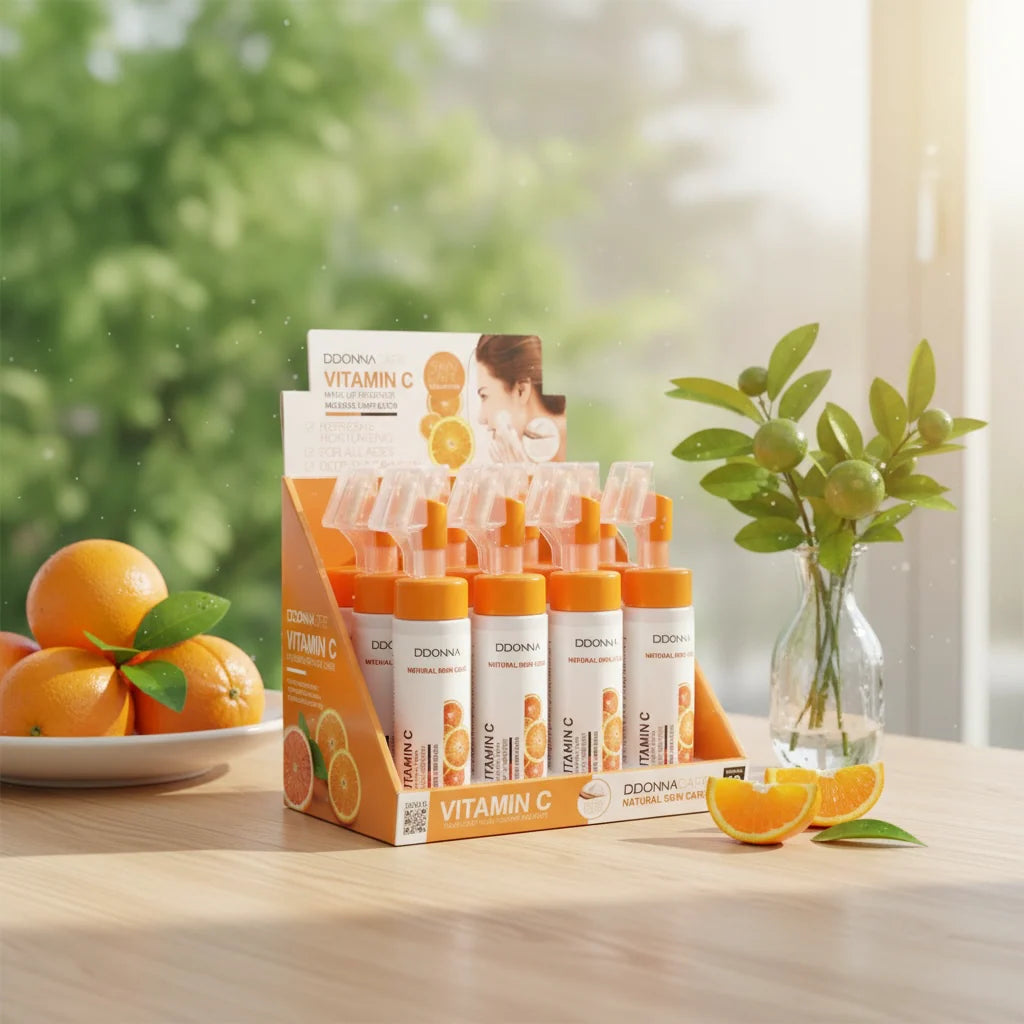 Mousse Démaquillante & Nettoyante Natural Skin Care Vitamine C - D'Donna