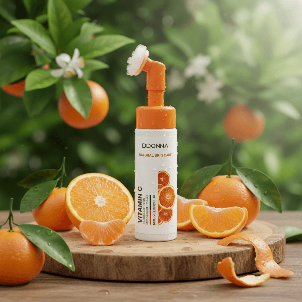 Mousse Démaquillante & Nettoyante Natural Skin Care Vitamine C - D'Donna