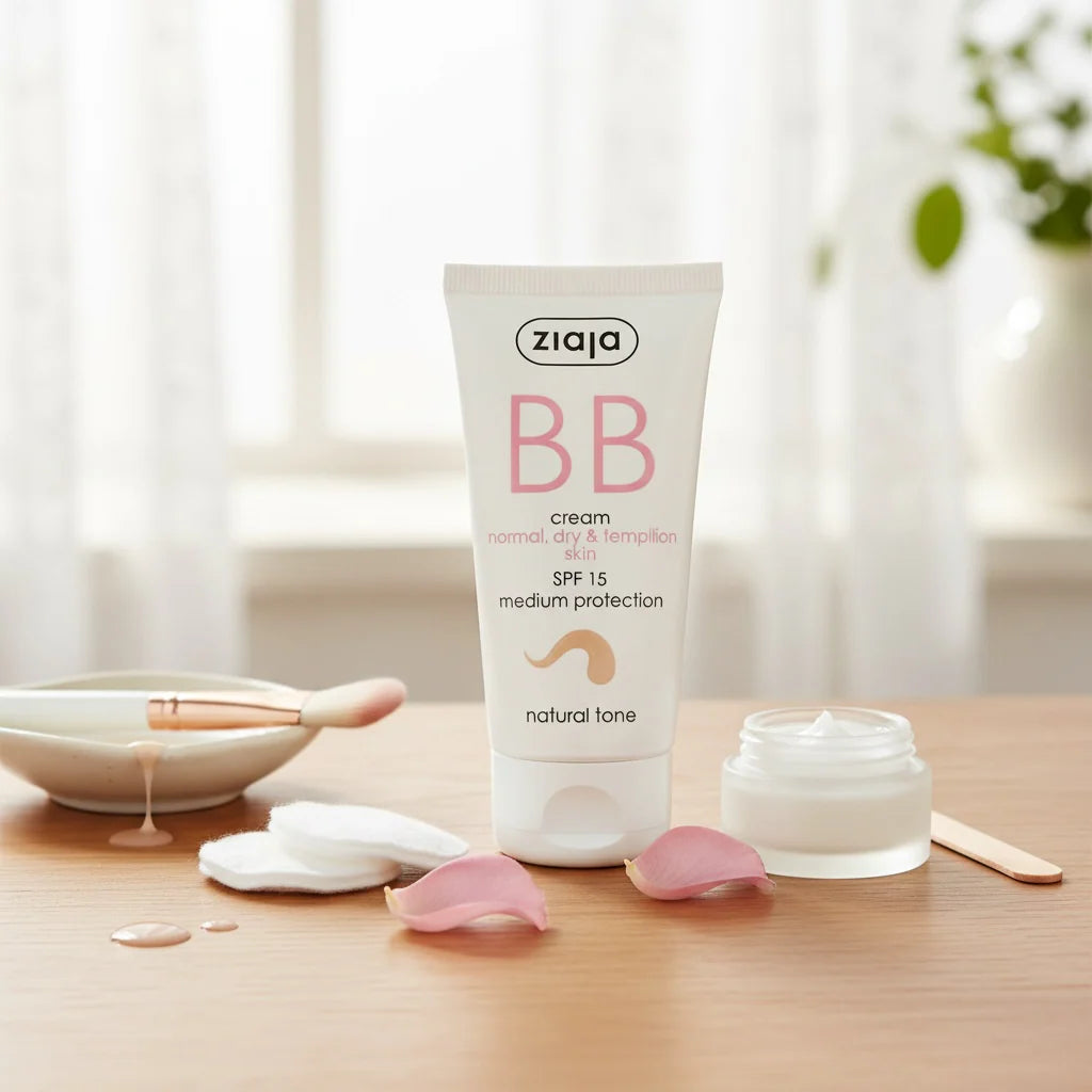 BB Crème pour Peau Sèche & Sensible Ton Naturel - Ziaja