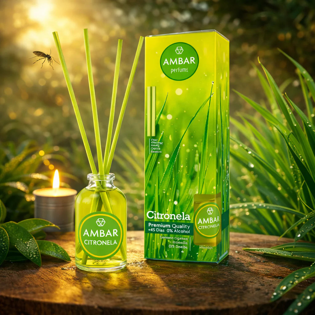 Mikado Diffuseur de Parfum à La Citronelle 30ml - Ambar dispo. le 20 juin