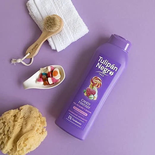 Gel douche candy fantaisy 650ml - Tulipan negro