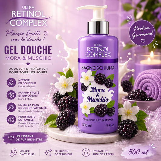 Gel Douche Latte 500ml - Retinol Complex pre co