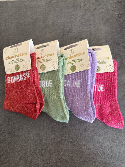 Chausettes à Paillettes