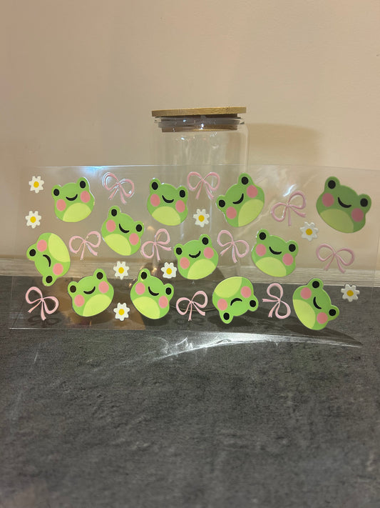 Verre grenouille