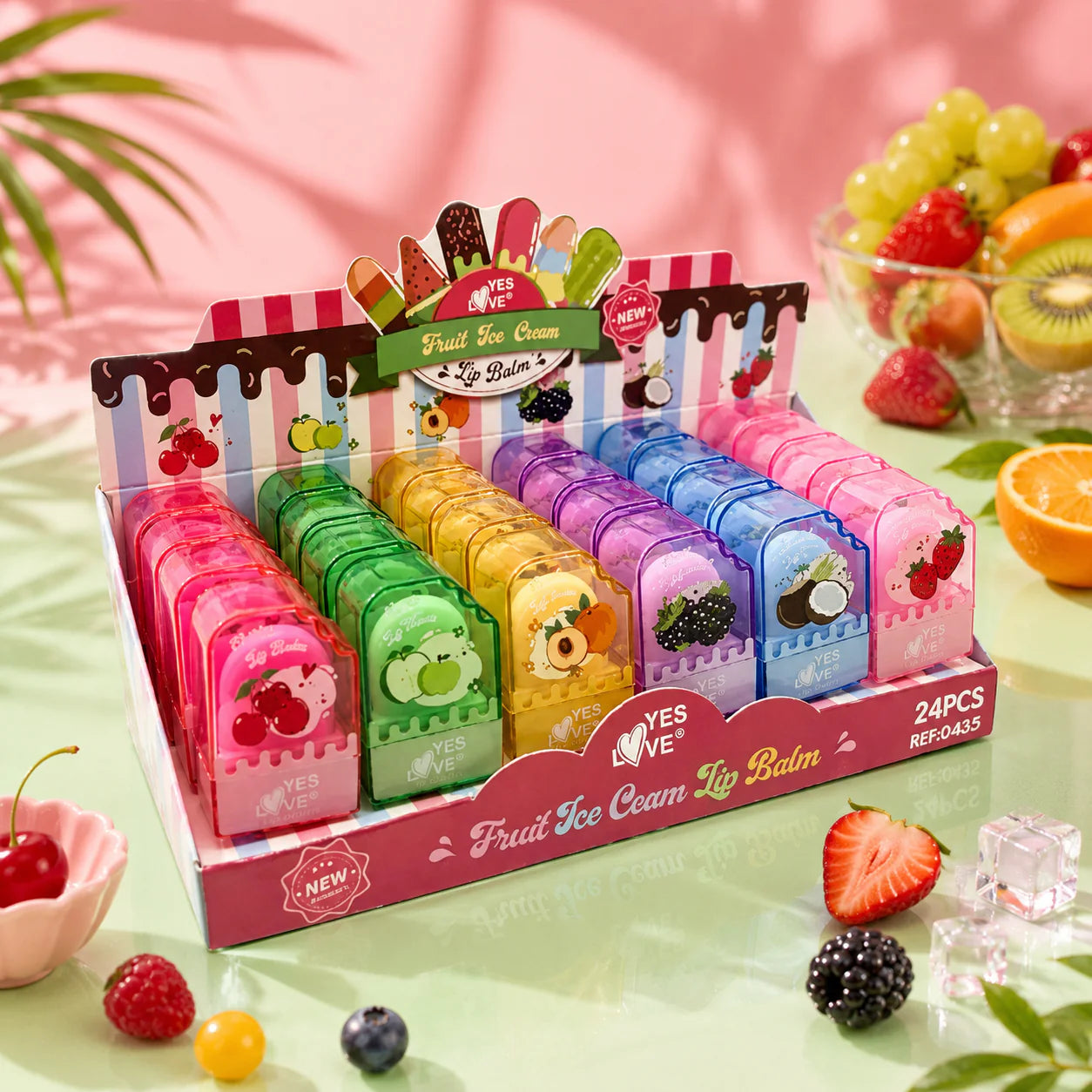 baumes a levres Fruit Ice Cream - Yes Love dispo le 20 juin