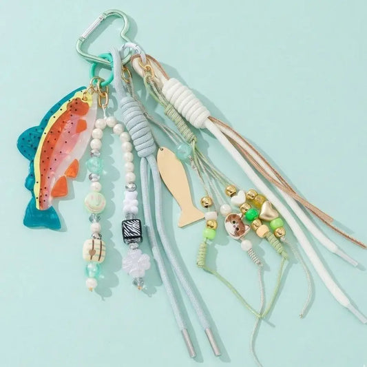Porte-Clé "Summer Vibes" & Gri-Gri de Sac