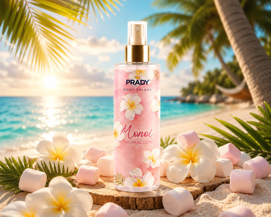 Brume Corps & Cheveux Monoi Marshmallow 250ml - Prady pre co