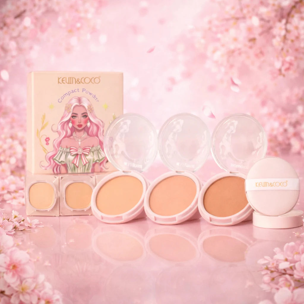 Magic Spark Silky Powder Cake – Poudre Compacte Lissante & Matifiante  - Kevin & Coco en pre