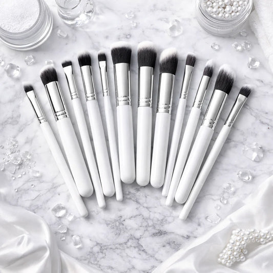 Kit de 10 Pinceaux Complet Teint & Yeux