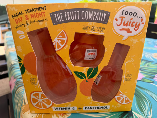 Set skin care juicy vitamine C - The fruit company