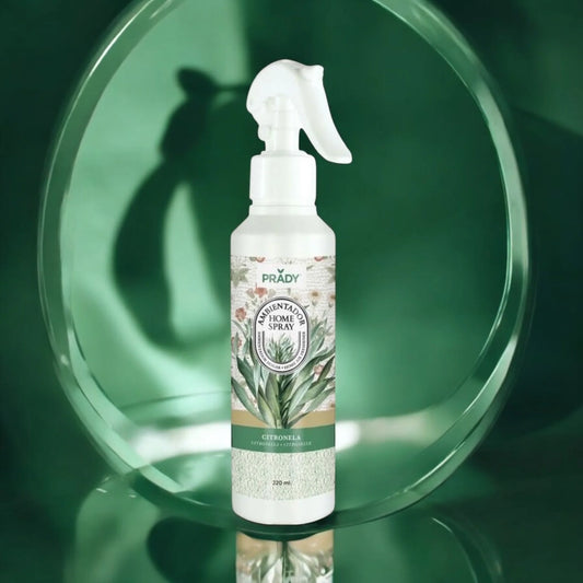 Spray Ambiance Maison et Tissu Citronelle 220ML - Prady
