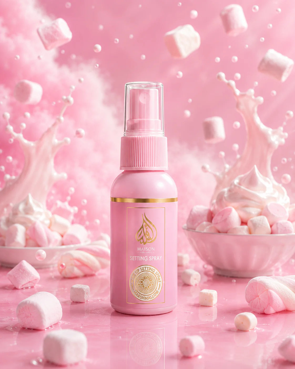 Spray Fixateur de Maquillage Parfum Marshmallow - D'Donna