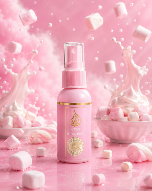 Spray Fixateur de Maquillage Parfum Marshmallow - D'Donna