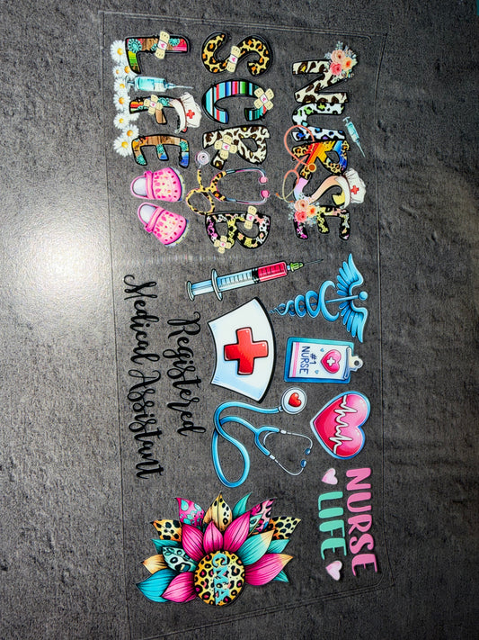 Motif pour le verre