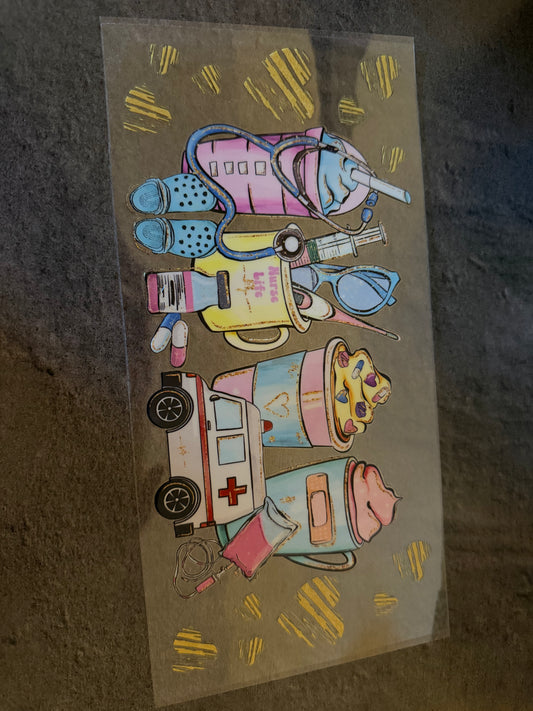 Motif pour le verre