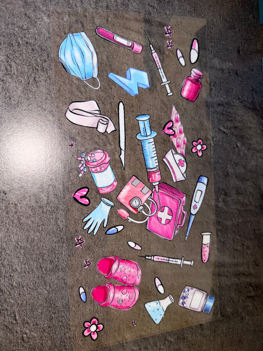 Motif pour le verre