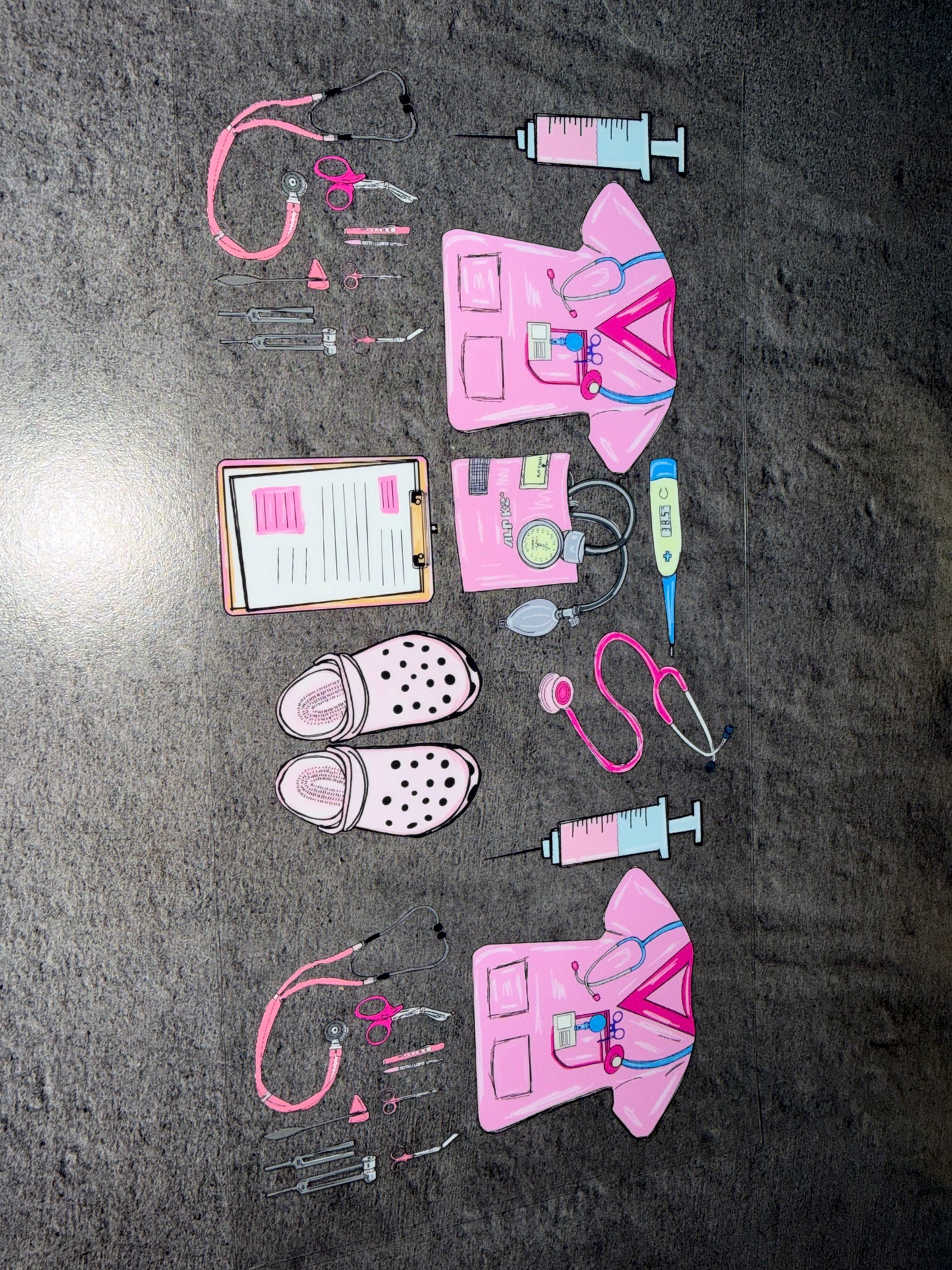 Motif pour le verre