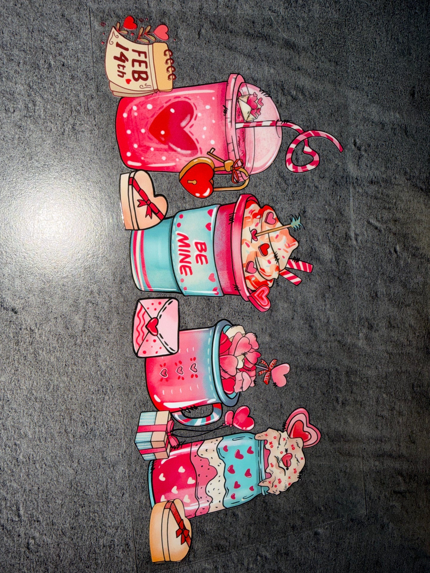 Motif pour le verre