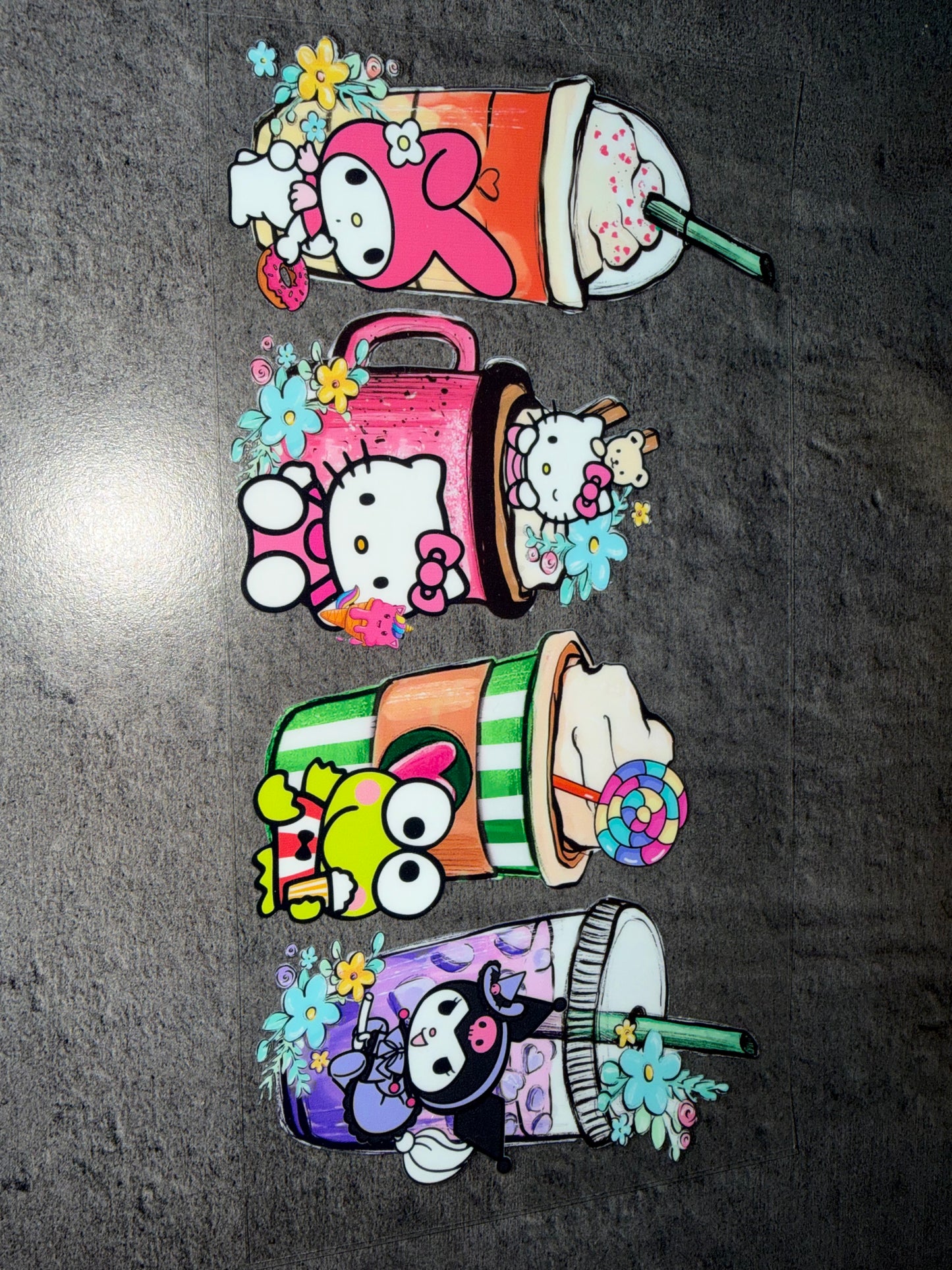 Motif pour le verre