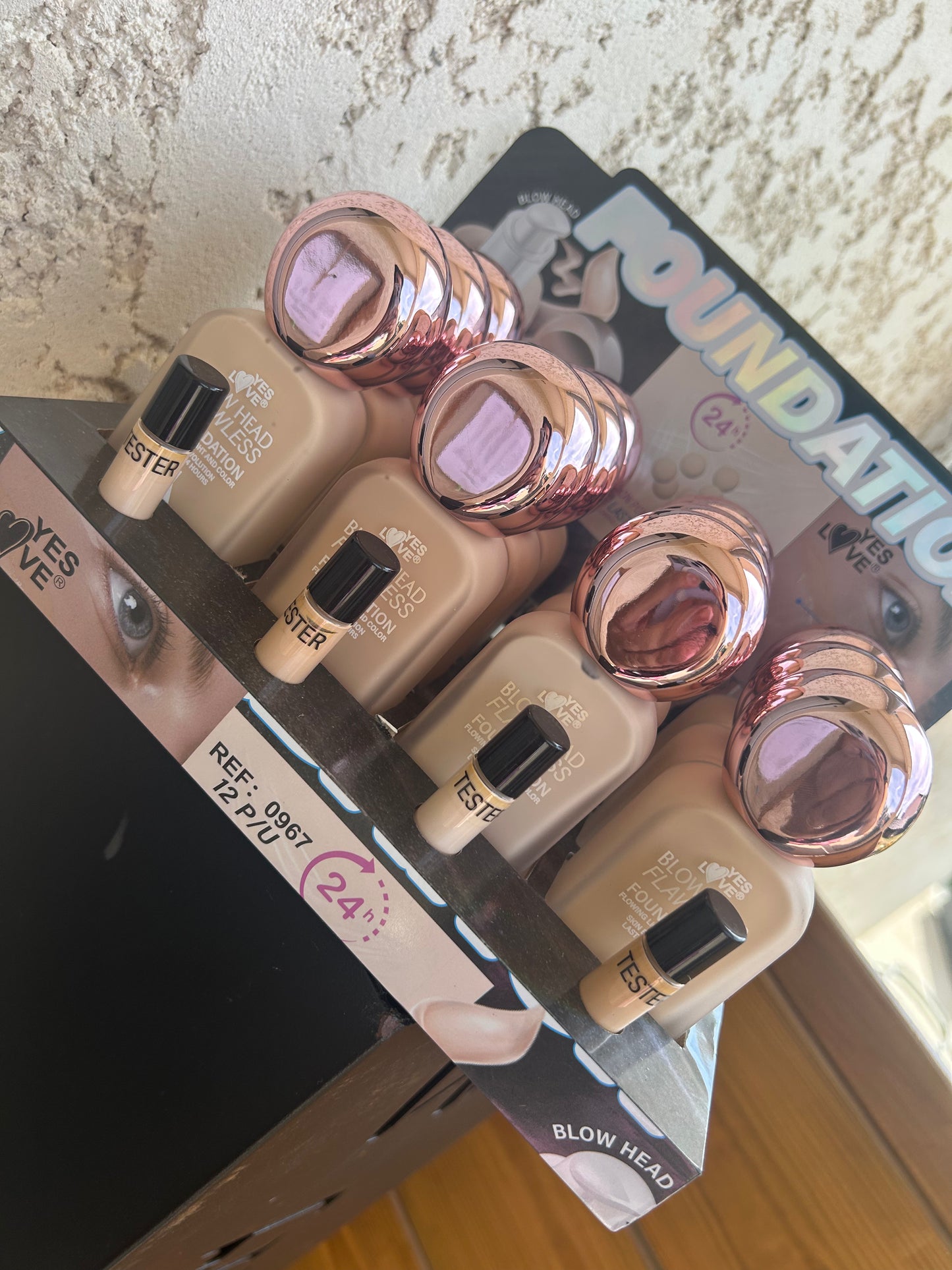 FOND DE TEINT BLOW HEAD FLAWLESS 24H
